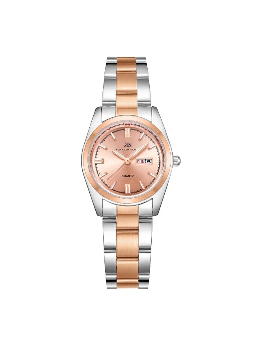 SL25 Analog Watch with Stainless Steel Strap - K23543-RBKM, Rose Gold
