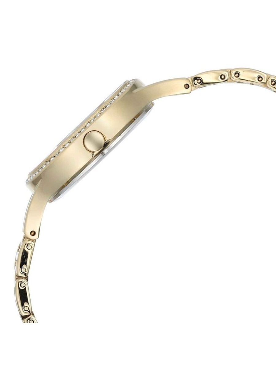 Quartz Analog Watch with Metal Strap - 95275YM01, Gold