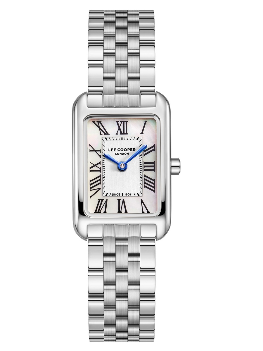 VJ20C1 Analog Watch with Metal Strap - LC08135.320, Silver
