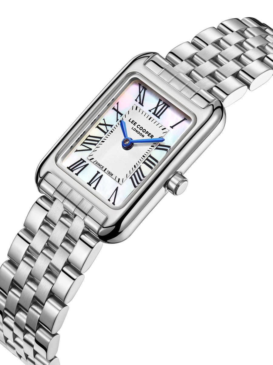 VJ20C1 Analog Watch with Metal Strap - LC08135.320, Silver