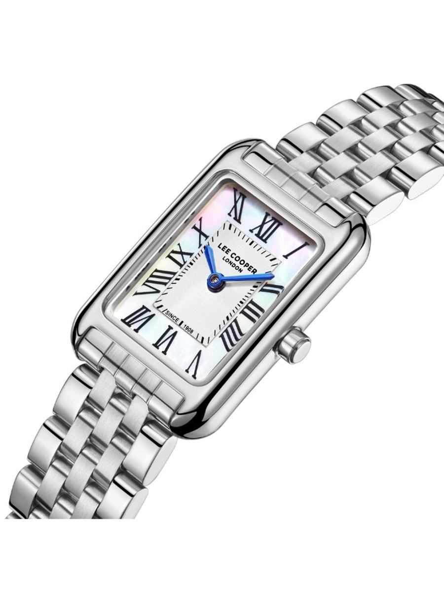 VJ20C1 Analog Watch with Metal Strap - LC08135.320, Silver