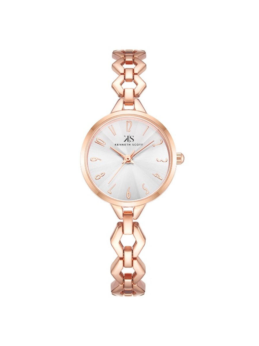 PC21 Analog Watch with Stainless Steel Strap - K23508-RBKS, Rose Gold