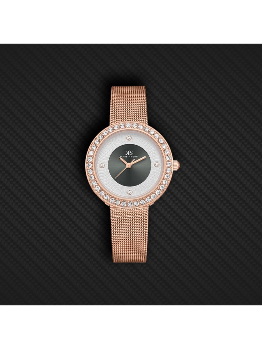PC21 Analog Watch with Stainless Steel Strap - K23535-RMKG, Rose Gold