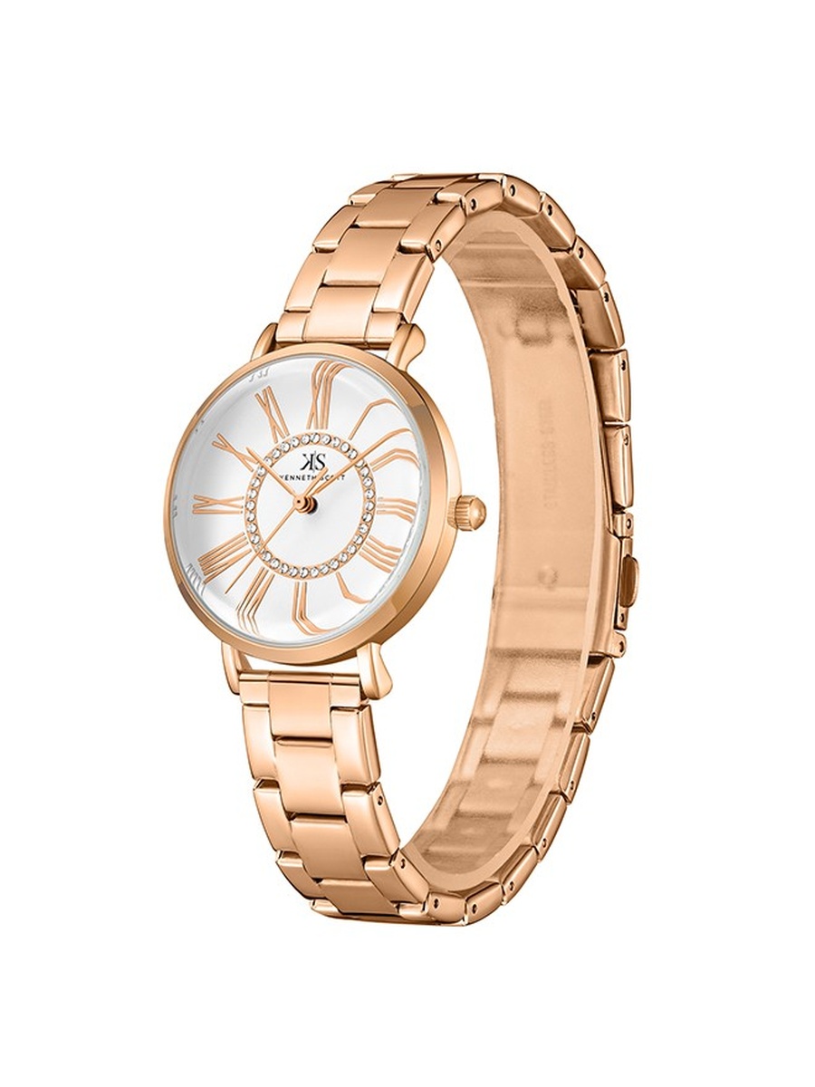 PC21 Analog Watch with Stainless Steel Strap - K23536-RBKW, Rose Gold