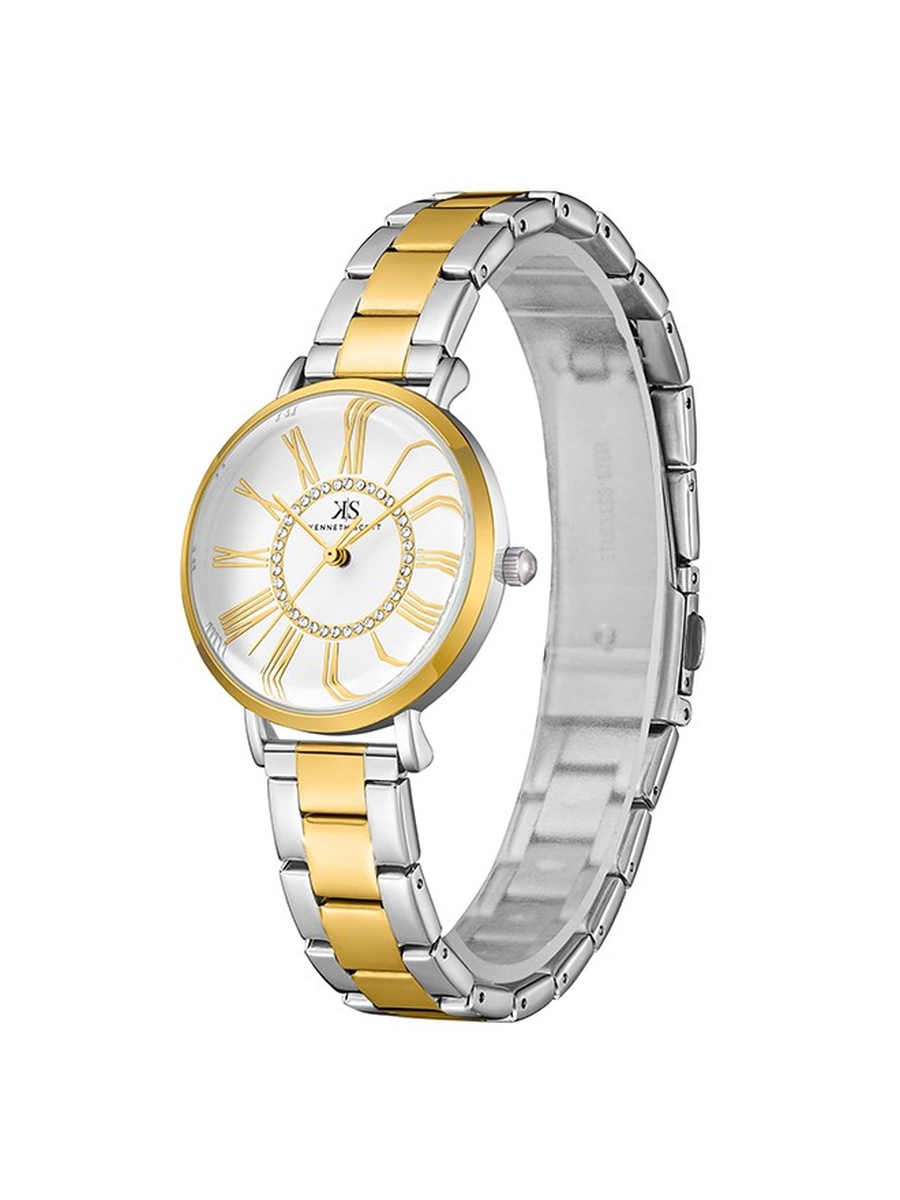 PC21 Analog Watch with Stainless Steel Strap - K23536-TBTW, Silver