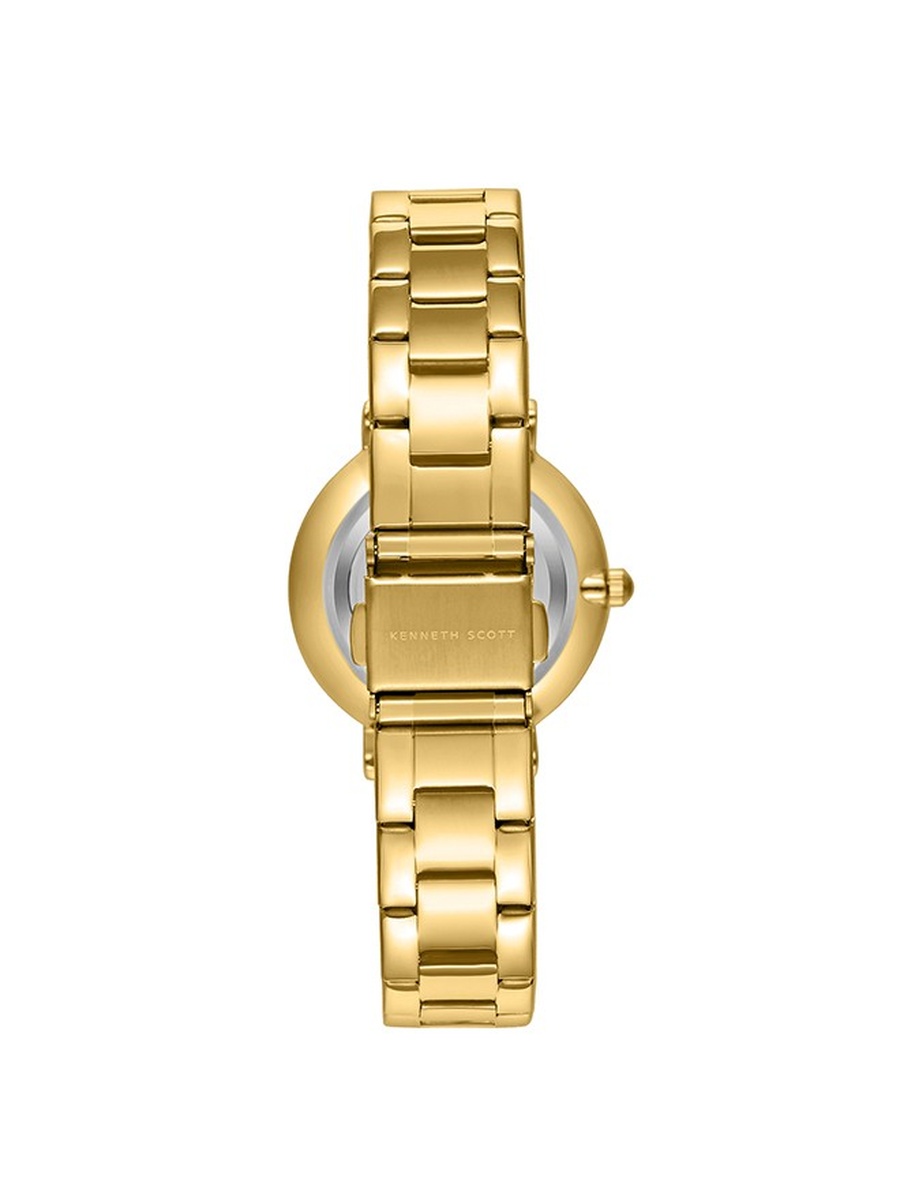 PC21 Analog Watch with Stainless Steel Strap - K23536-GBGG, Gold