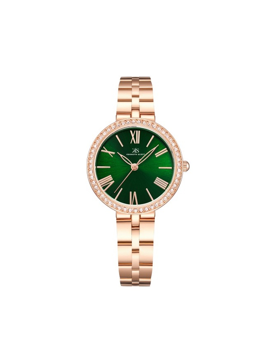 PC21 Analog Watch with Stainless Steel Strap - K23502-RBKG, Rose Gold