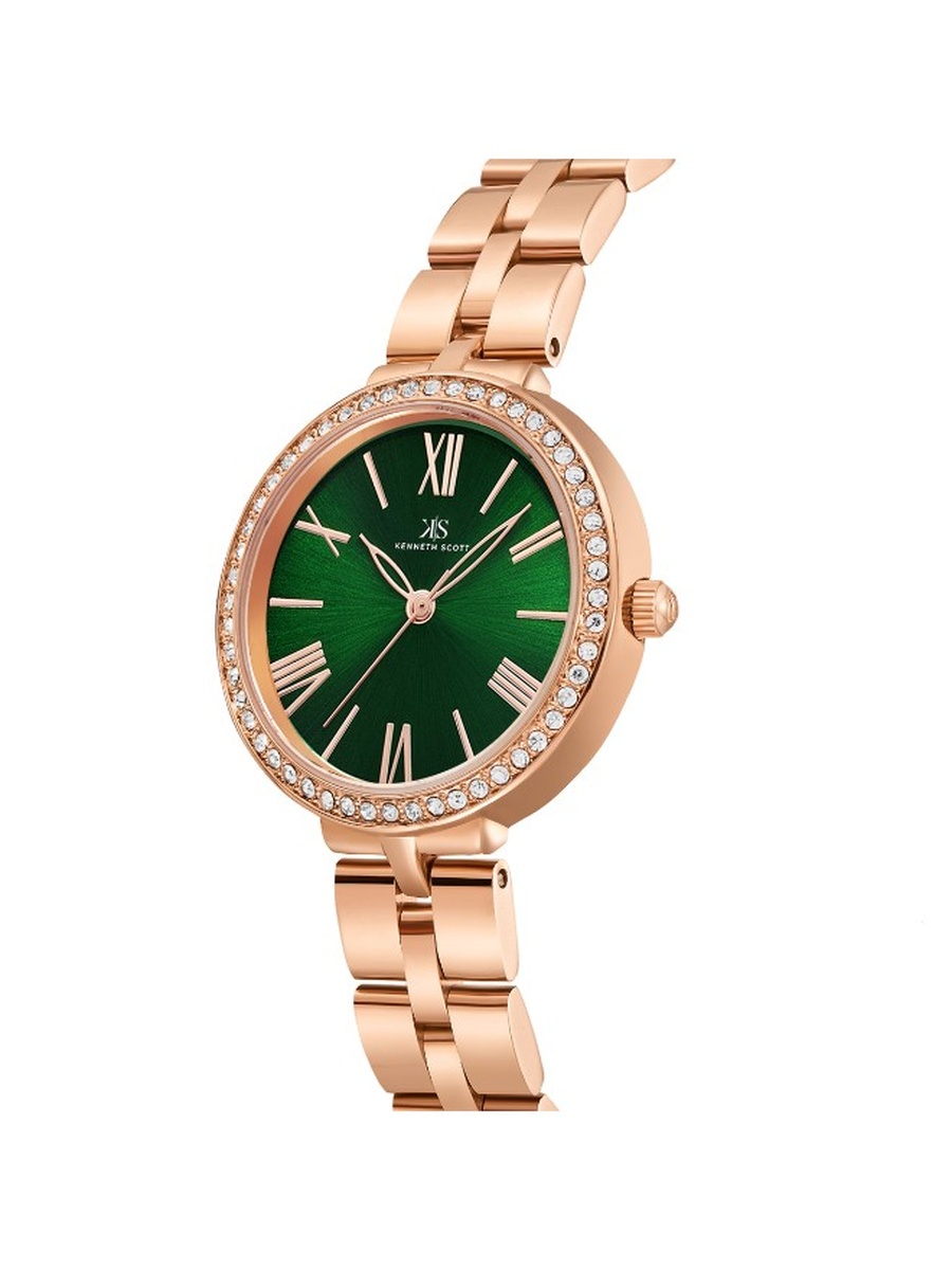 PC21 Analog Watch with Stainless Steel Strap - K23502-RBKG, Rose Gold