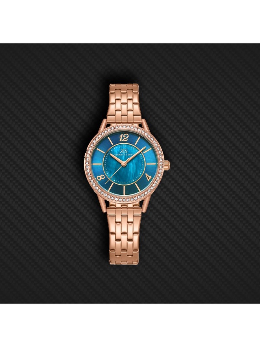 PC21 Analog Watch with Stainless Steel Strap - K23537-RBKMN, Rose Gold