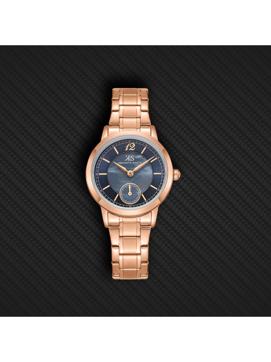 6T28 Analog Watch with Stainless Steel Strap - K23538-RBKML, Rose Gold