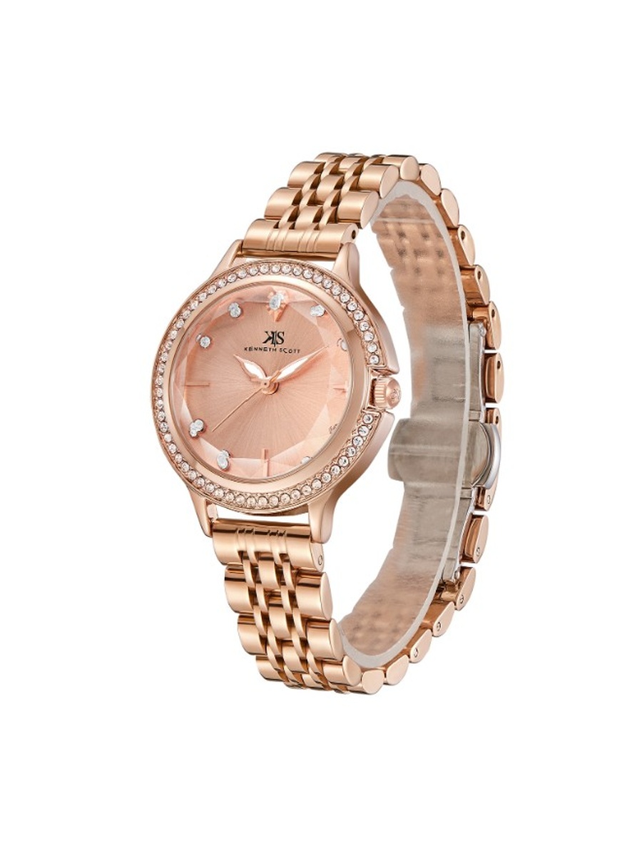PE21 Analog Watch with Stainless Steel Strap - K23521-RBKK, Rose Gold
