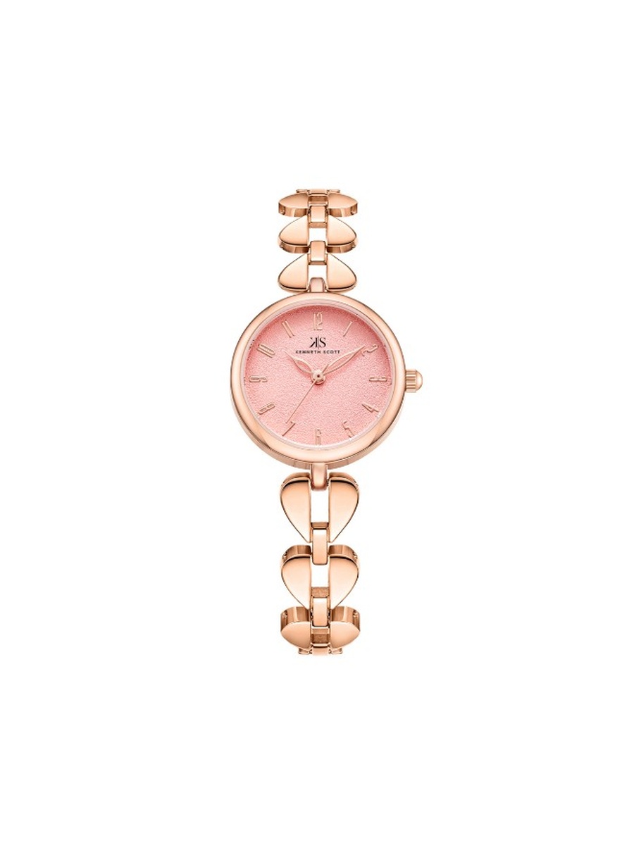 PC21 Analog Watch with Alloy Strap - K23504-RBKP, Rose Gold