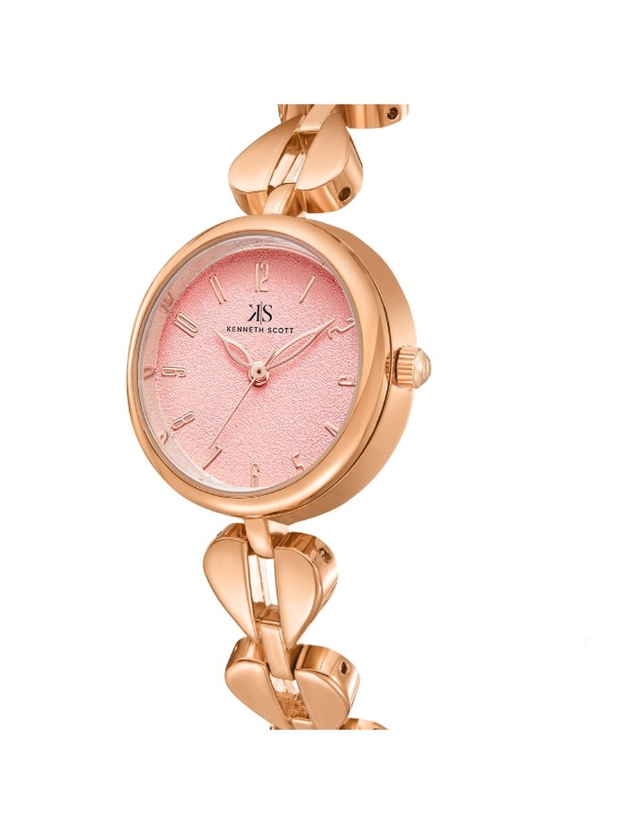 PC21 Analog Watch with Alloy Strap - K23504-RBKP, Rose Gold