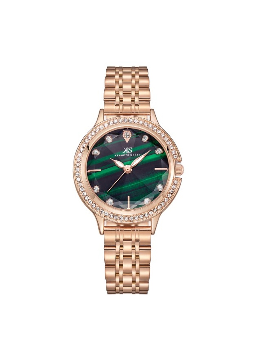 PE21 Analog Watch with Stainless Steel Strap - K23521-RBKH, Rose Gold