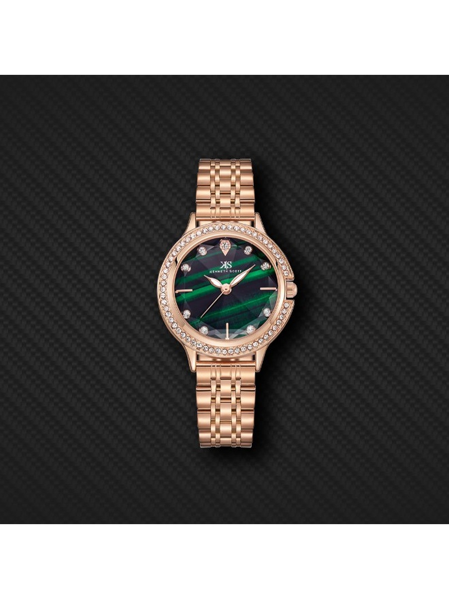 PE21 Analog Watch with Stainless Steel Strap - K23521-RBKH, Rose Gold