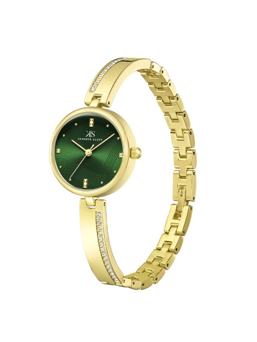 PC21 Analog Watch with Alloy Strap - K23506-GBGG, Gold