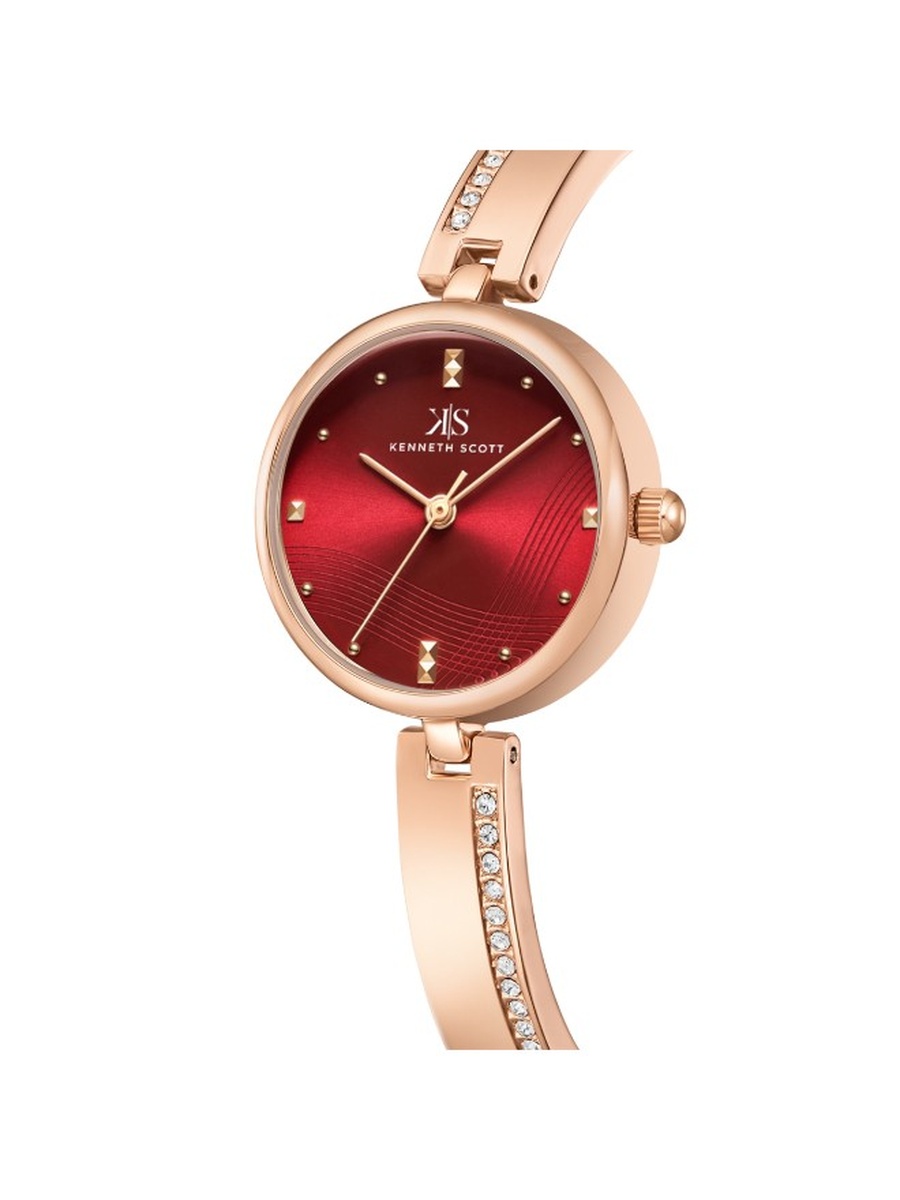 PC21 Analog Watch with Alloy Strap - K23506-RBKR, Rose Gold