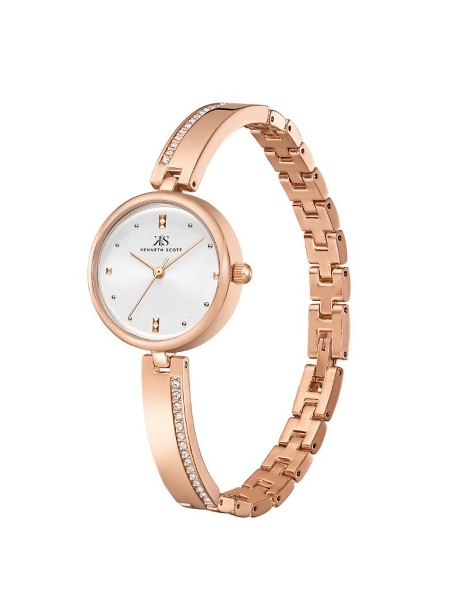 PC21 Analog Watch with Alloy Strap - K23506-RBKW, Rose Gold