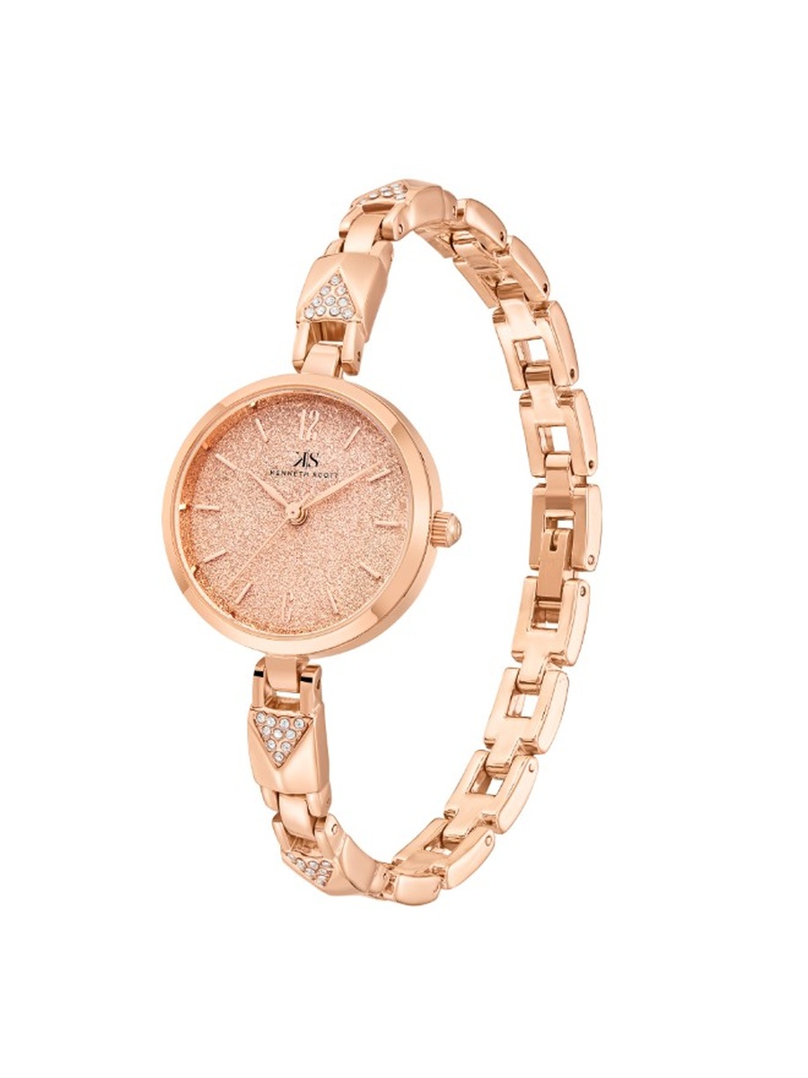 PC21 Analog Watch with Stainless Steel Strap - K23507-RBKK, Rose Gold