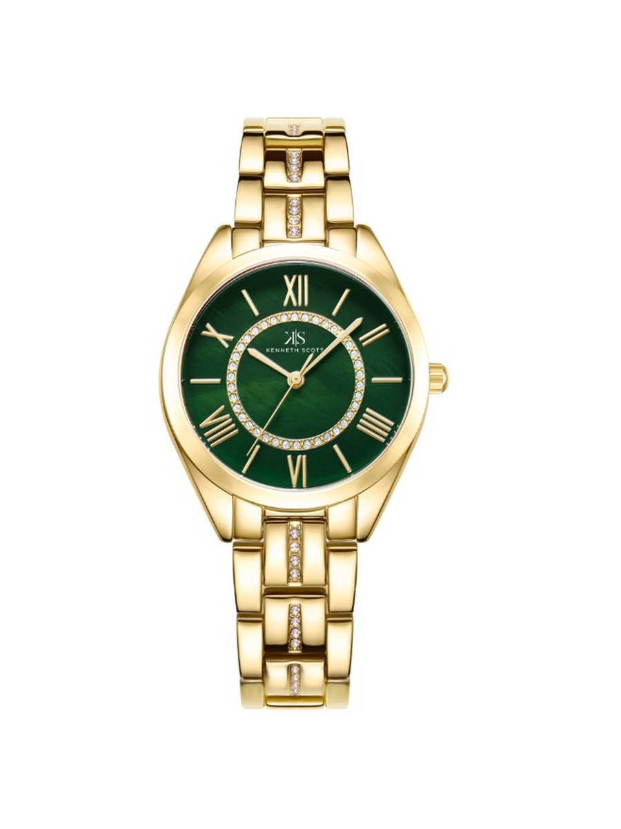 PC21 Analog Watch with Alloy Strap - K23510-GBGH, Gold