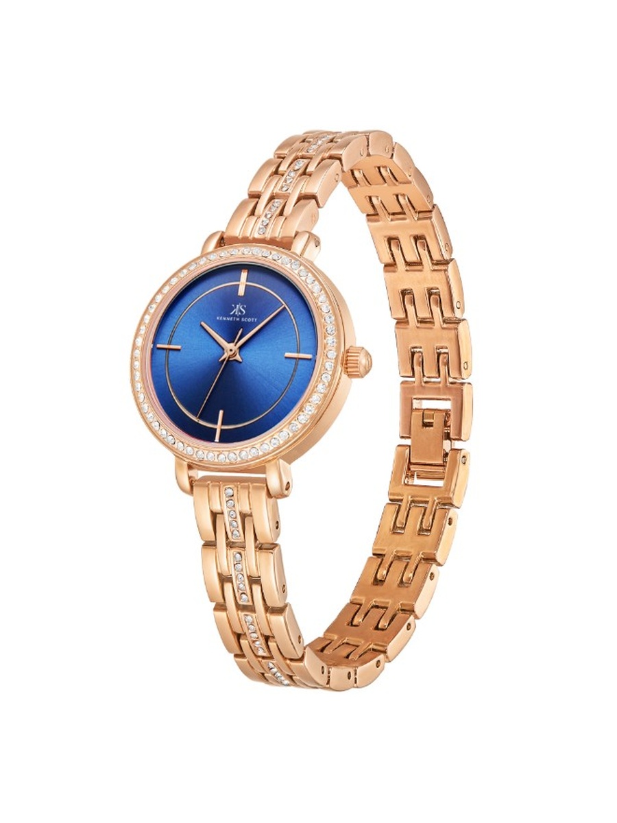 PC21 Analog Watch with Stainless Steel Strap - K23532-RBKN, Rose Gold