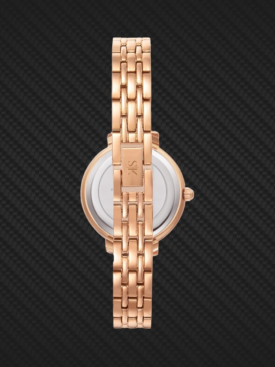 PC21 Analog Watch with Stainless Steel Strap - K23532-RBKN, Rose Gold