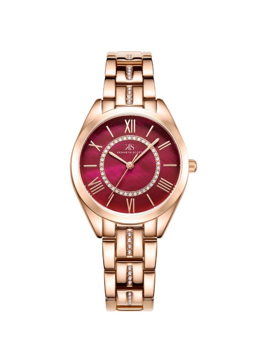 PC21 Analog Watch with Alloy Strap - K23510-RBKR, Rose Gold