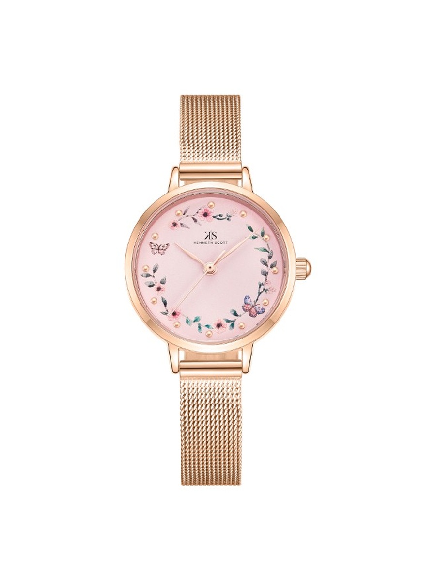 PC21 Analog Watch with Stainless Steel Strap - K23512-RMKP, Rose Gold