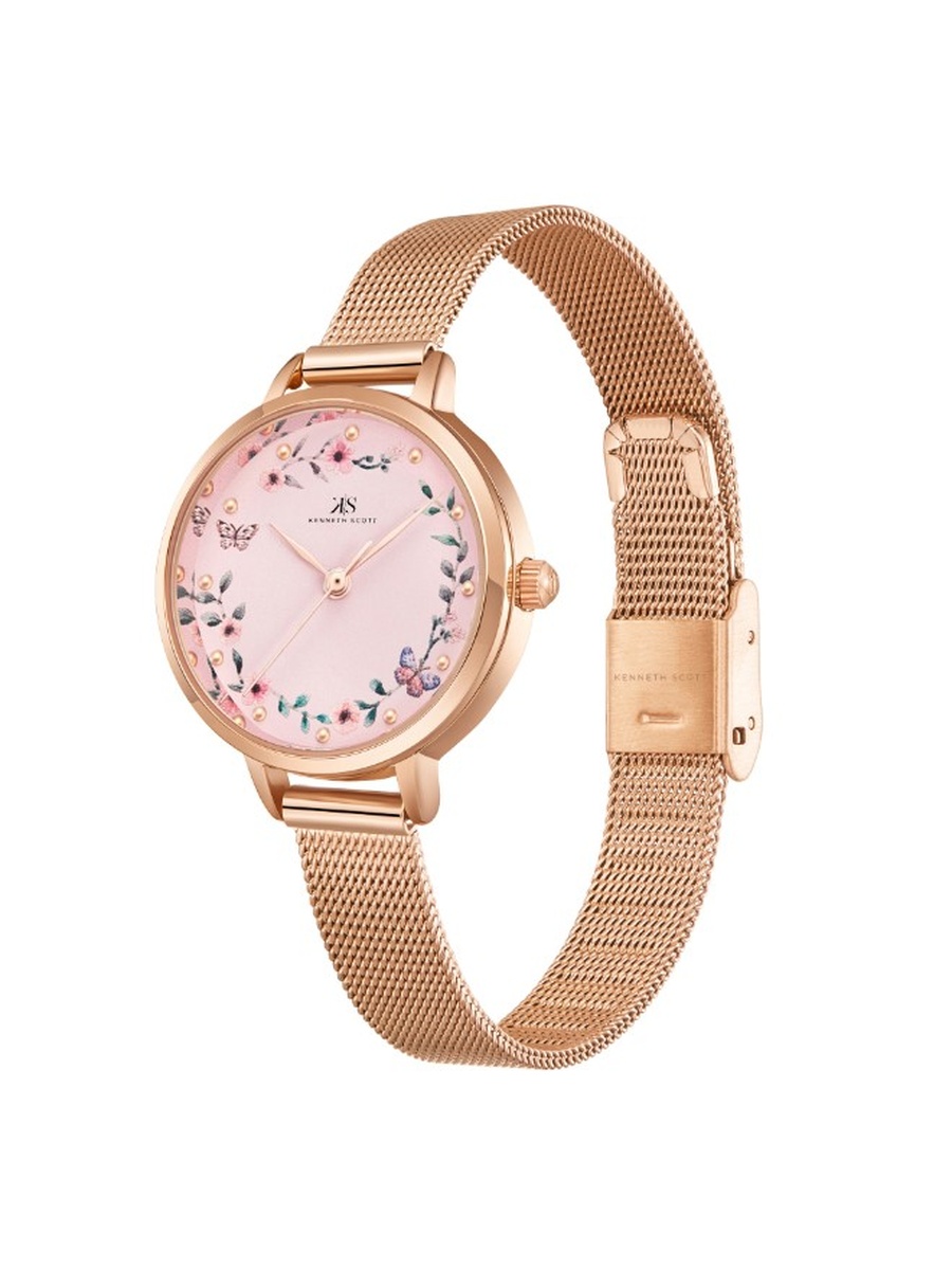 PC21 Analog Watch with Stainless Steel Strap - K23512-RMKP, Rose Gold