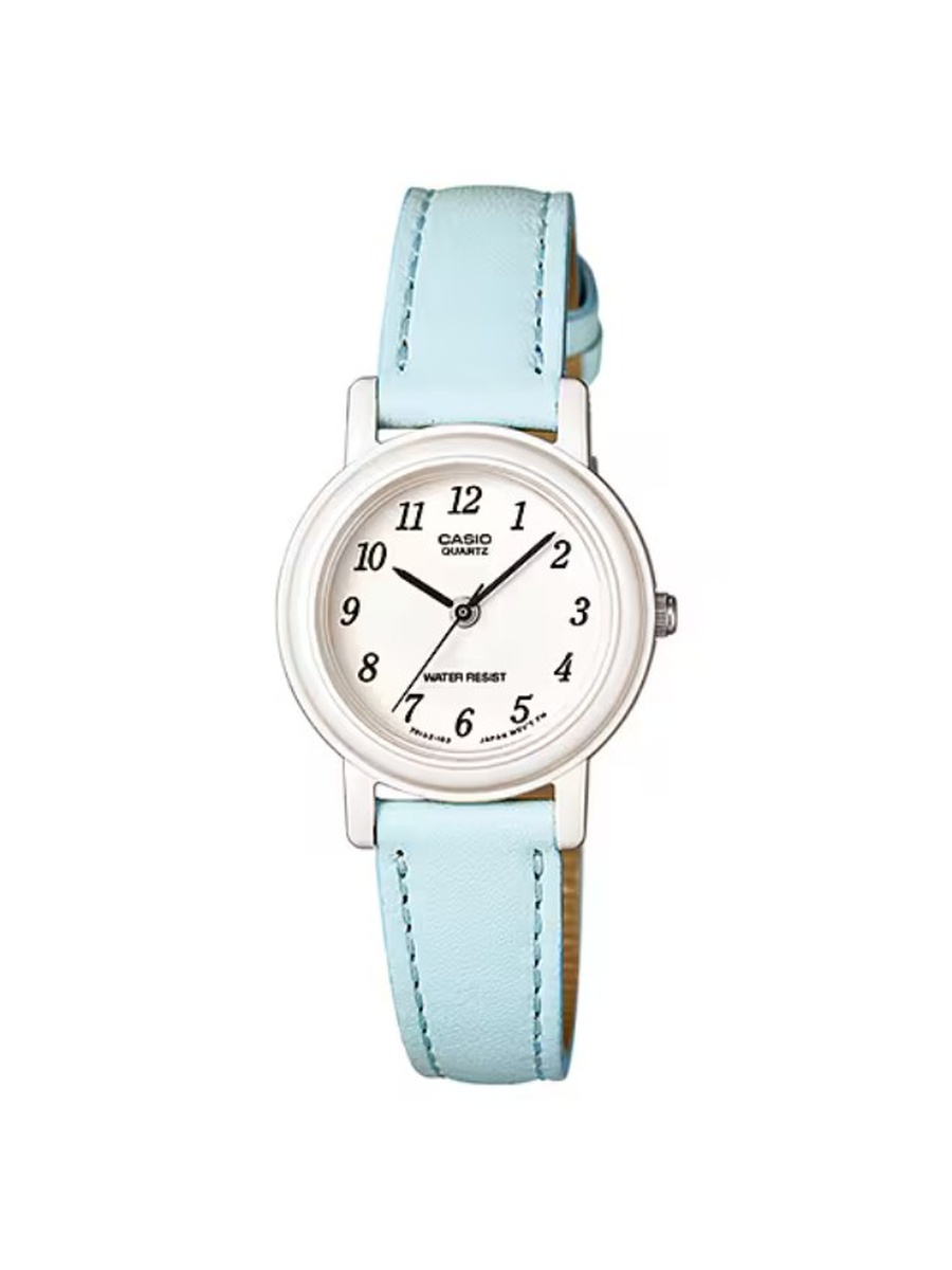 Analog Watch with Resin Strap - LQ-139L-2BDF, Silver