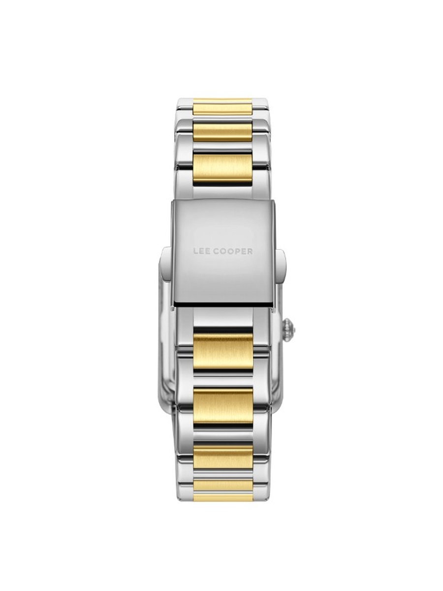 VJ20C1 Analog Watch with Metal Strap - LC08083.230, Silver/Gold
