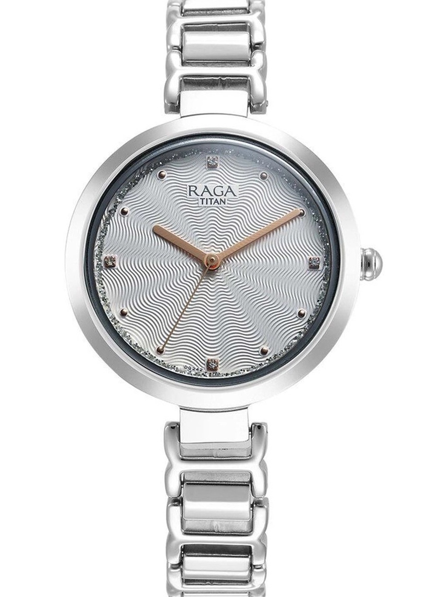 Quartz Analog Watch with Metal Strap - 2752SM01, Silver