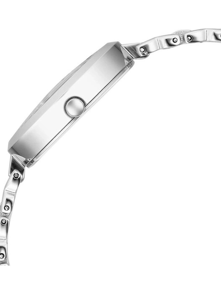 Quartz Analog Watch with Metal Strap - 2752SM01, Silver