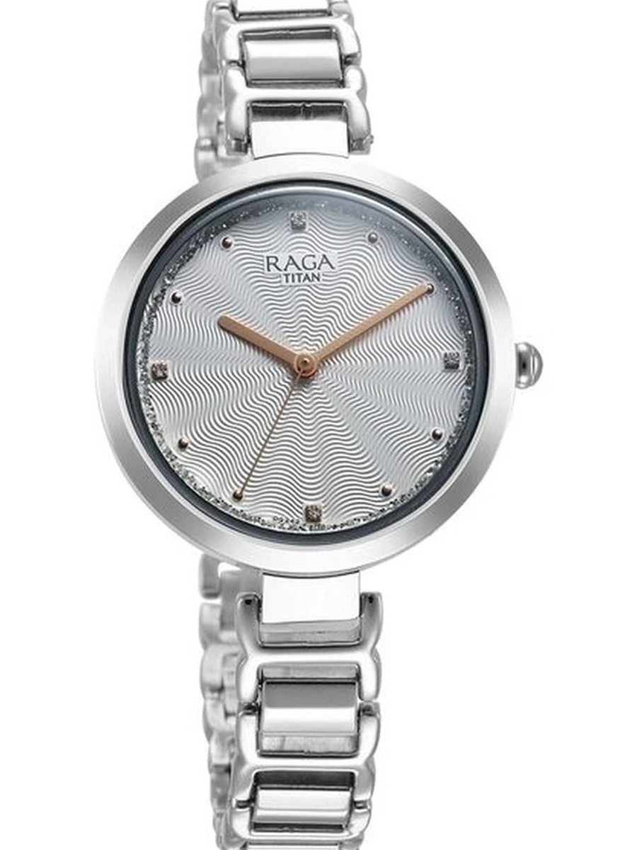 Quartz Analog Watch with Metal Strap - 2752SM01, Silver