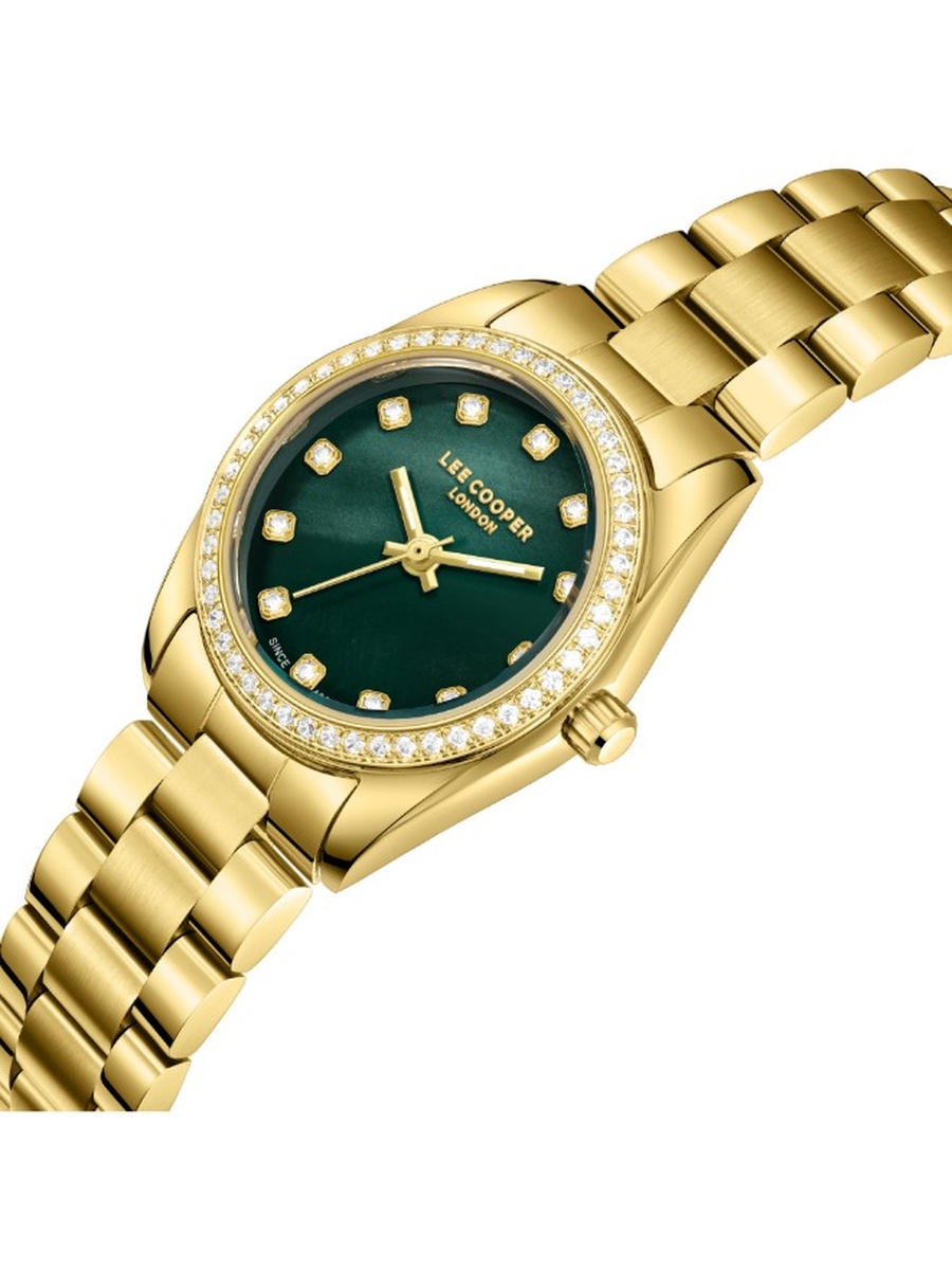 2035 Analog Watch with Metal Strap - LC08155.170, Gold
