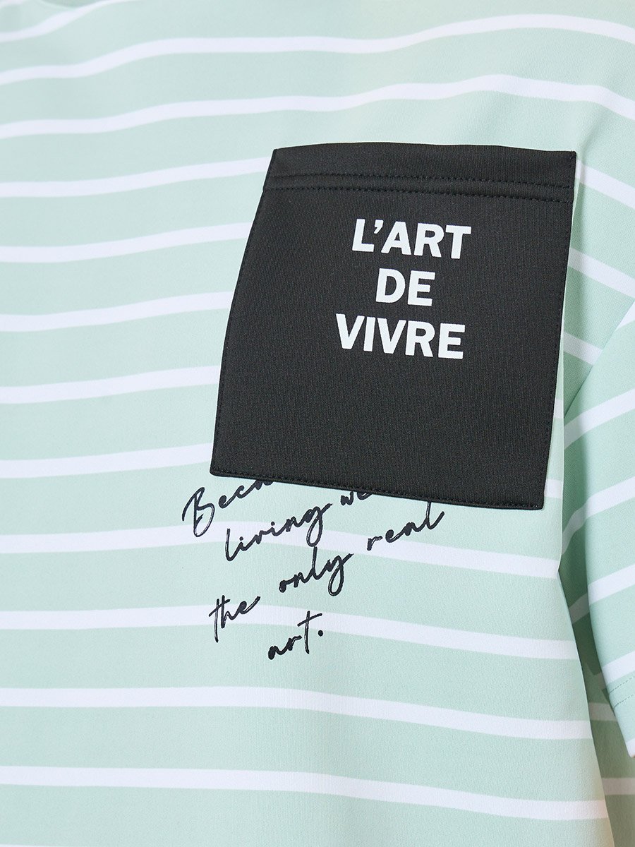 Men Striped Oversized T-Shirt