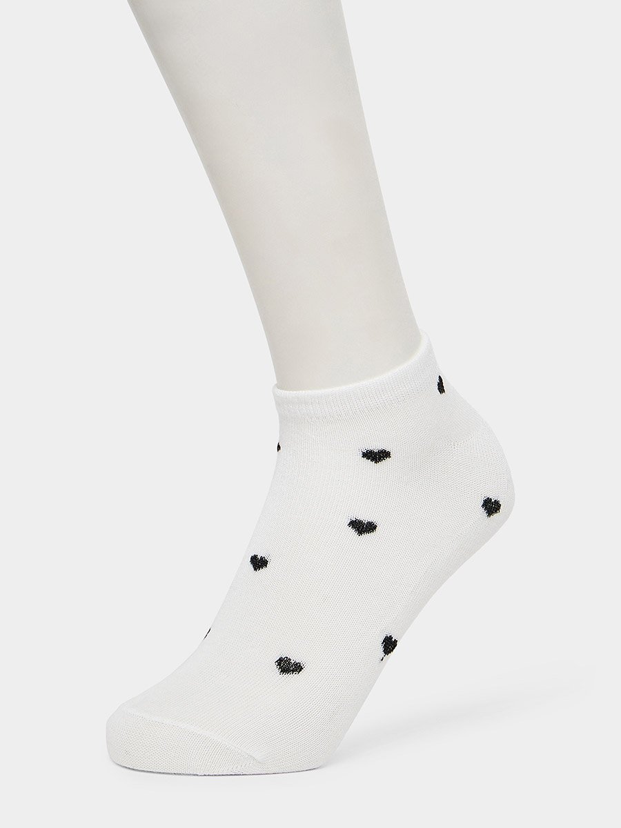 Pack of 5 - Printed Ankle Socks