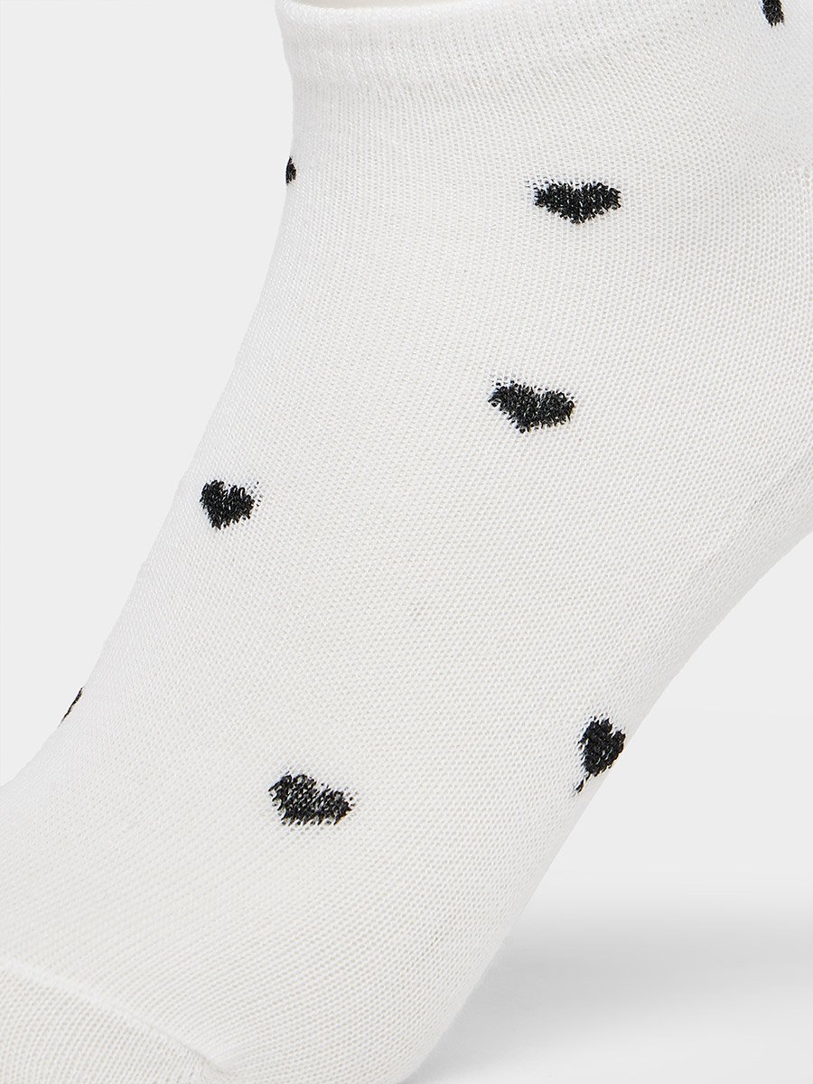 Pack of 5 - Printed Ankle Socks