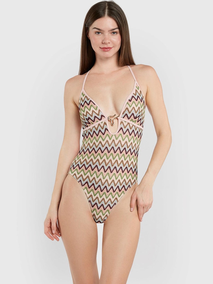 Crochet Decal Swimsuit