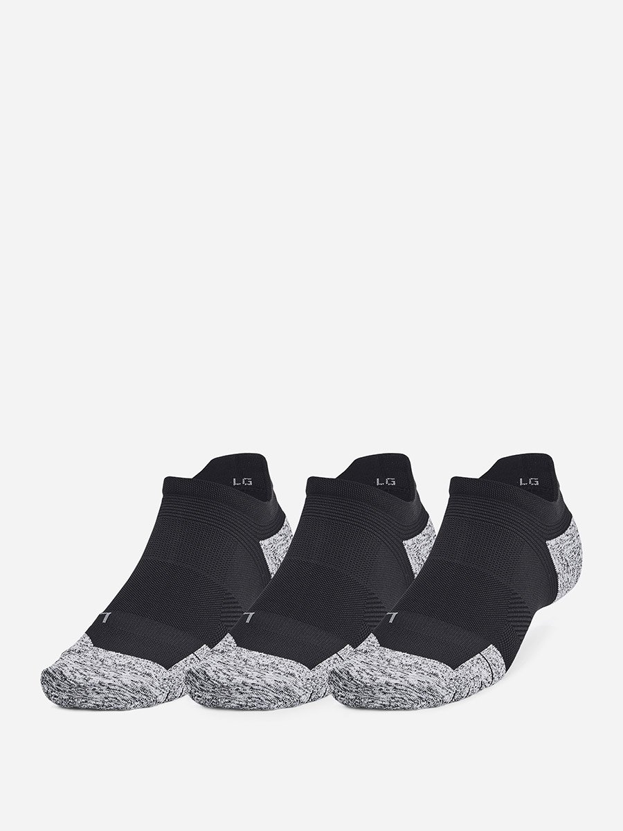 Pack of 3 - Run Cushion No Show Socks