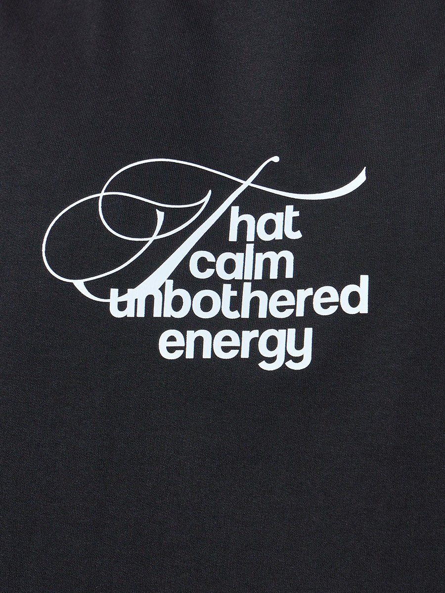 Men Black Graphic Print Oversized T-Shirt