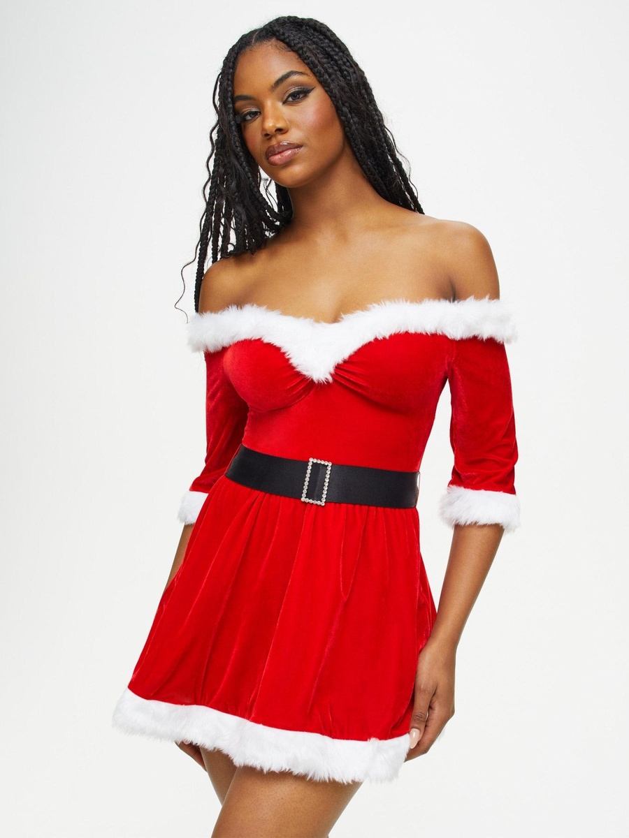 Bardot Christmas Outfit Dress