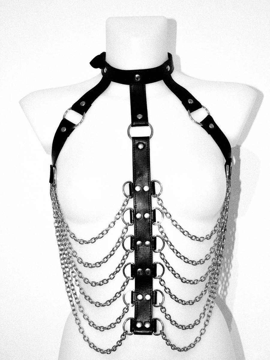 Silver Chain Harness