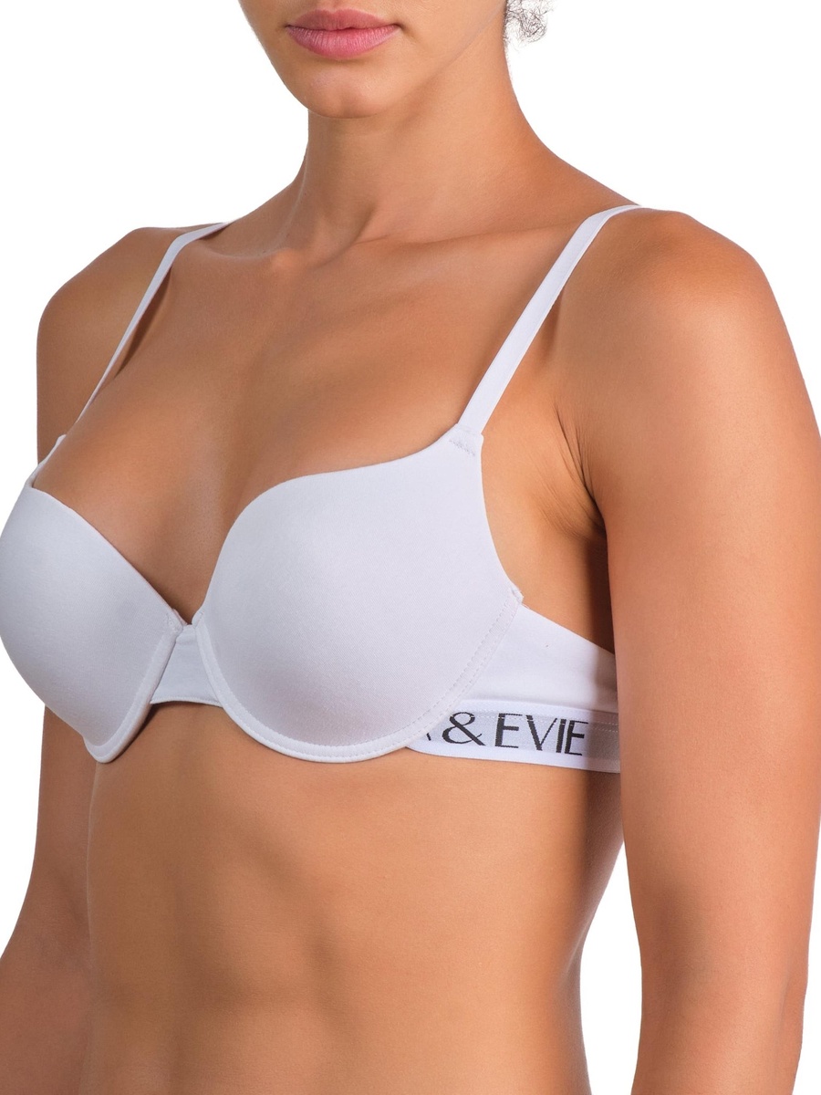 Push Up T-Shirt Bra With Logo Band