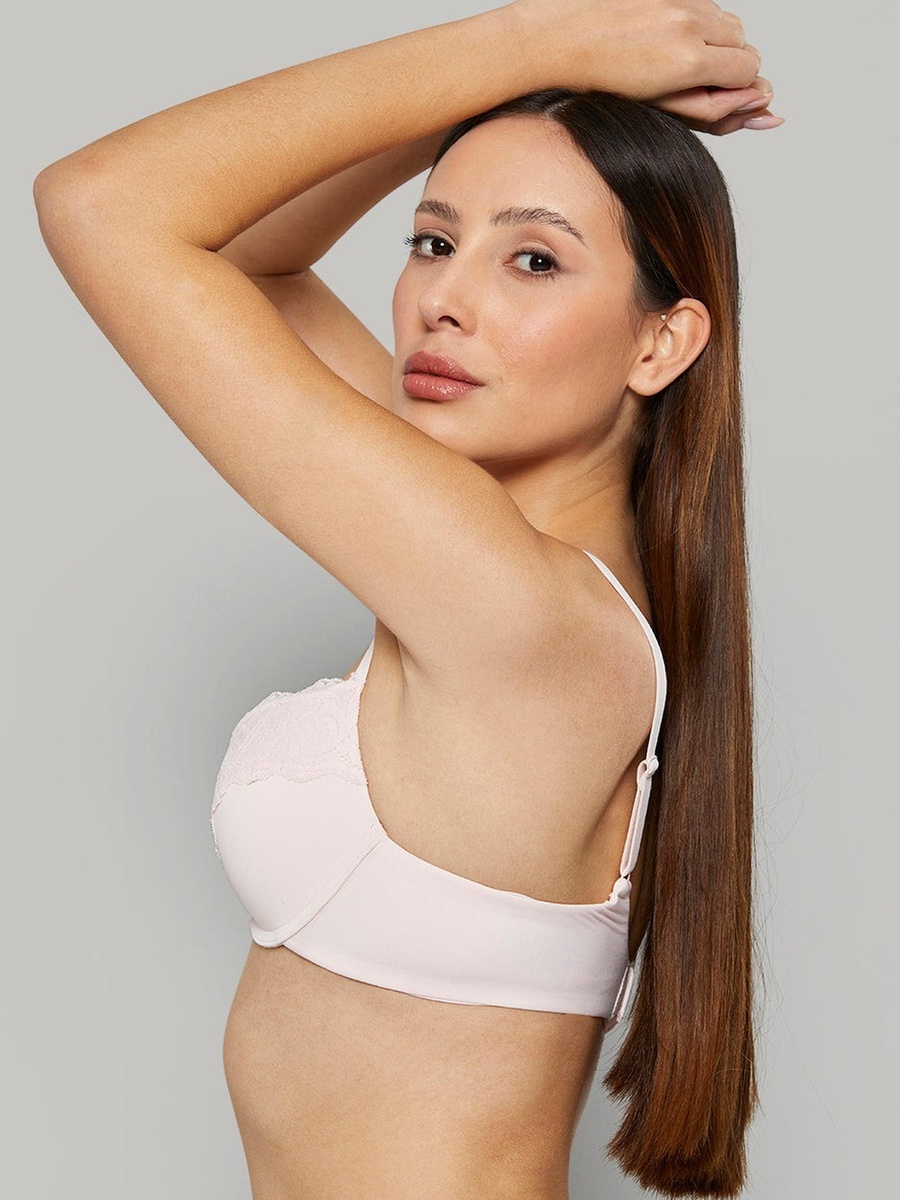 Push Up Ribbed Bra