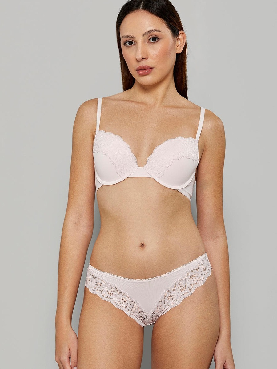Push Up Ribbed Bra