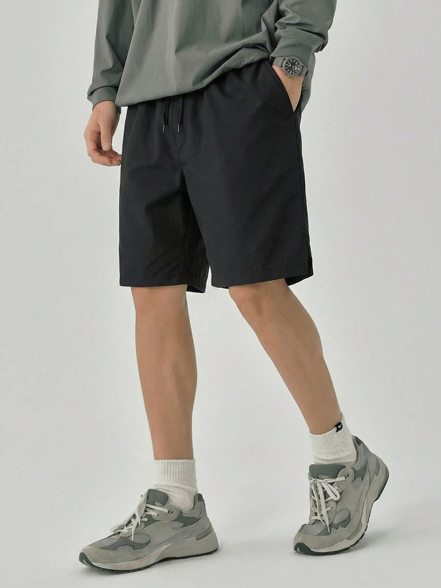 Men Round Neck T-Shirt and Shorts Co-Ords