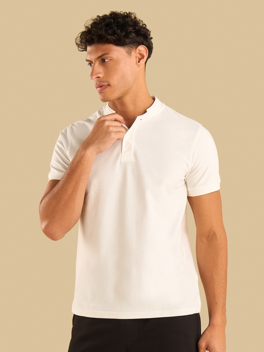 Henley Neck T-Shirt