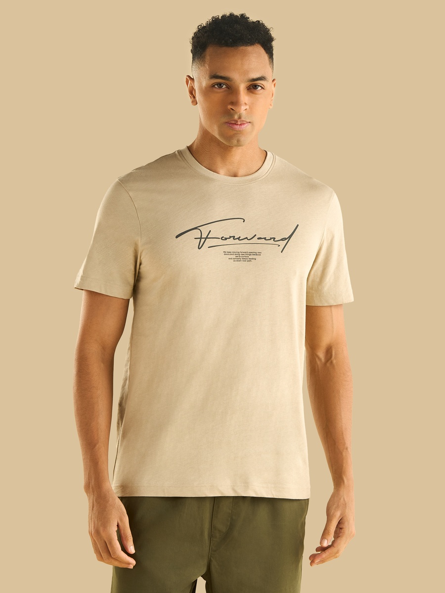 Slogan Print T-Shirt