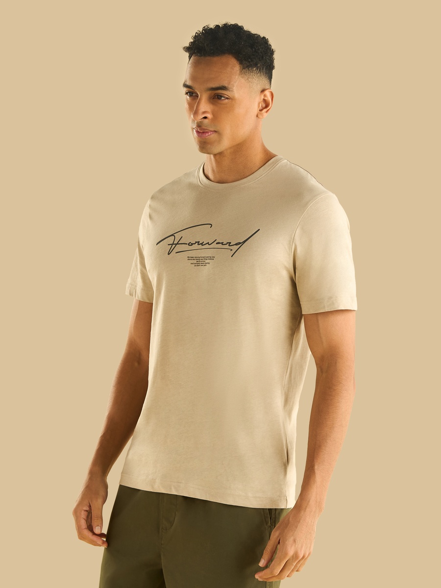Slogan Print T-Shirt